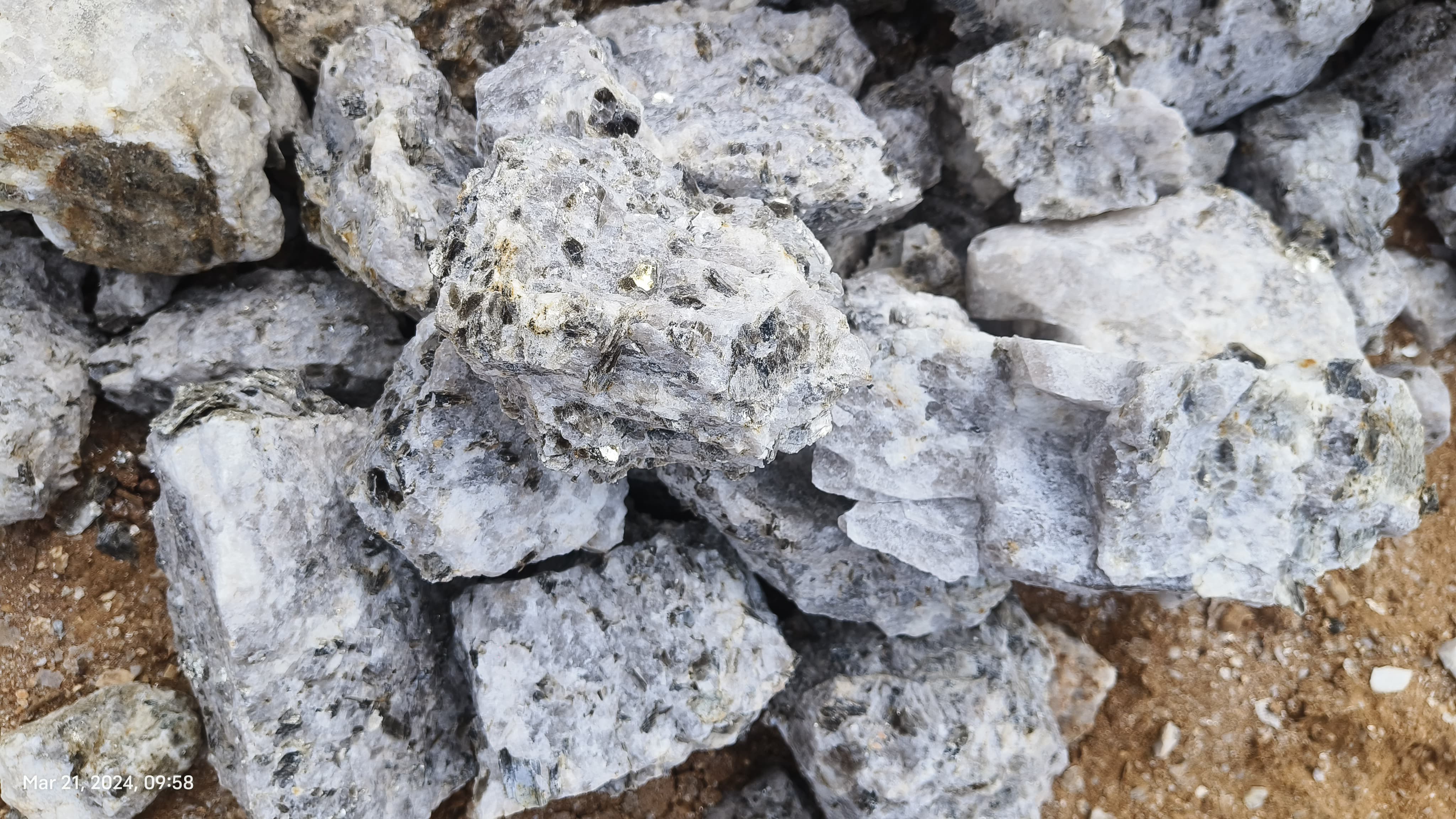 Mica Quartz Specimen